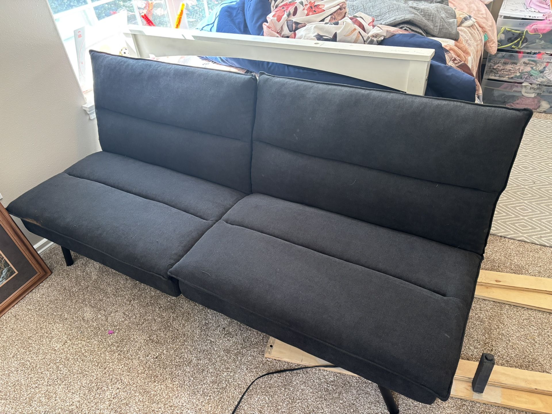 Black Full Futon