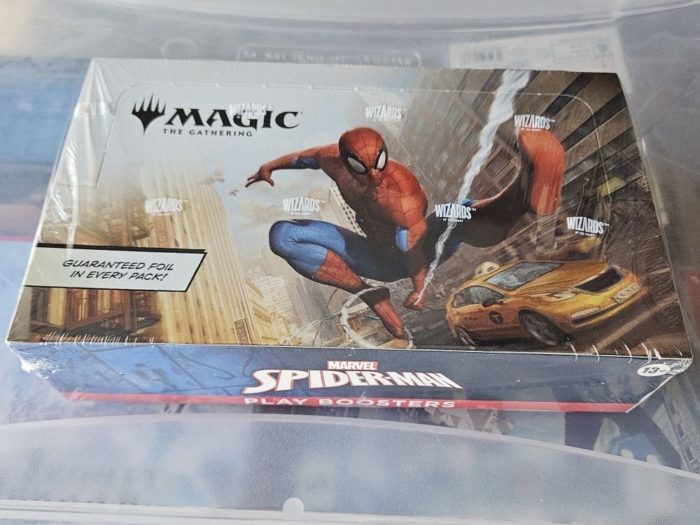 Spiderman Magic The Gathering Play Booster Box