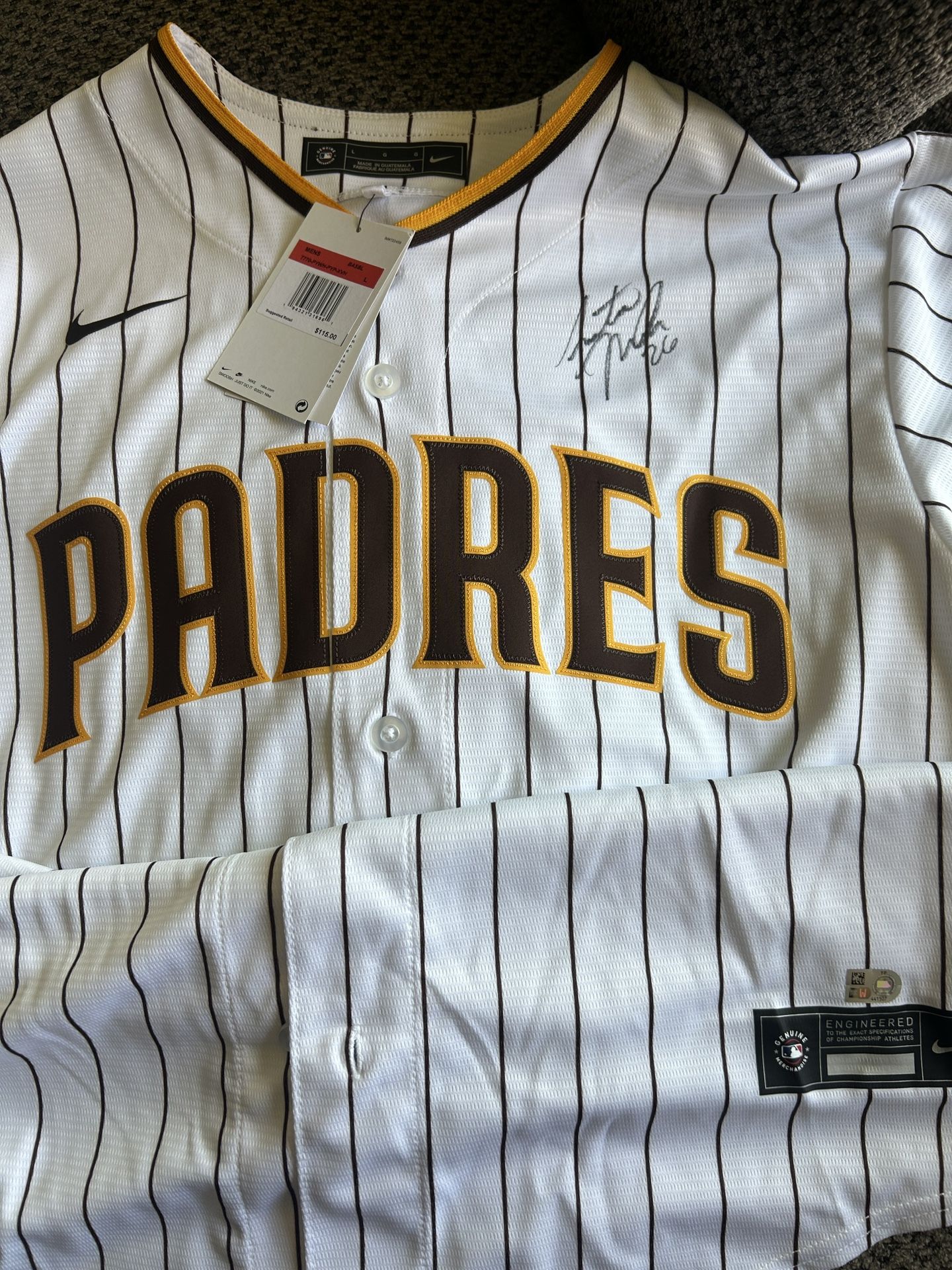 Austin Nola Signed Padres Jersey