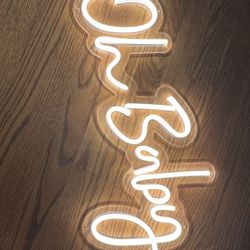 Oh Baby Led Sign
