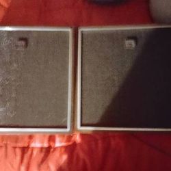 Pair Of Vintage Sony Bookshelf Speakers 
