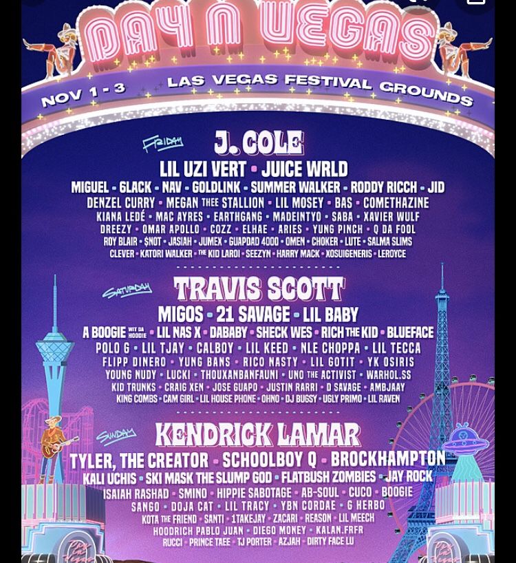 Day N Vegas 3 Day GA pass