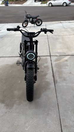 E bike 45 mph black