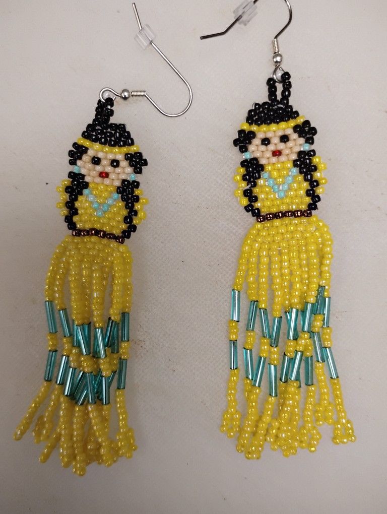 Beaded Dress Earrings