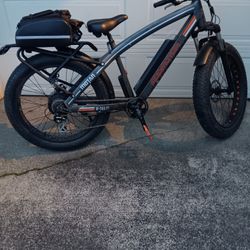 ADDMOTOR E-BIKE 48V  Fat Tire MOUNTAIN BIKE.  $380 If You Purchase It Today,!