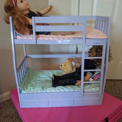 American Girl Target Brand Bunk Beds With Bedding 