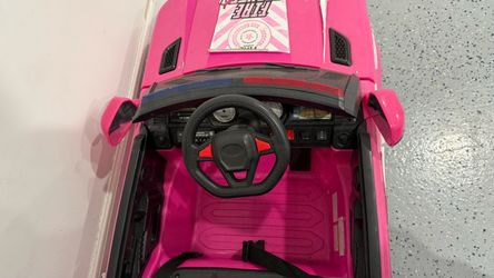 Kids fire fighter electric car