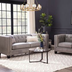 High Quality Leather Sofa Living Room Set