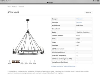 60”D Wagon Wheel Chandelier Brand New; Still In Box. Beautiful In A Two story Family Room Or Large Foyer Area