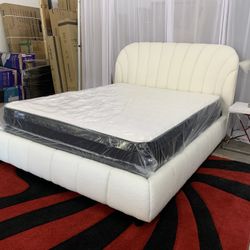 $549 Brand New Queen Bed Frame With Mattress (read description below)