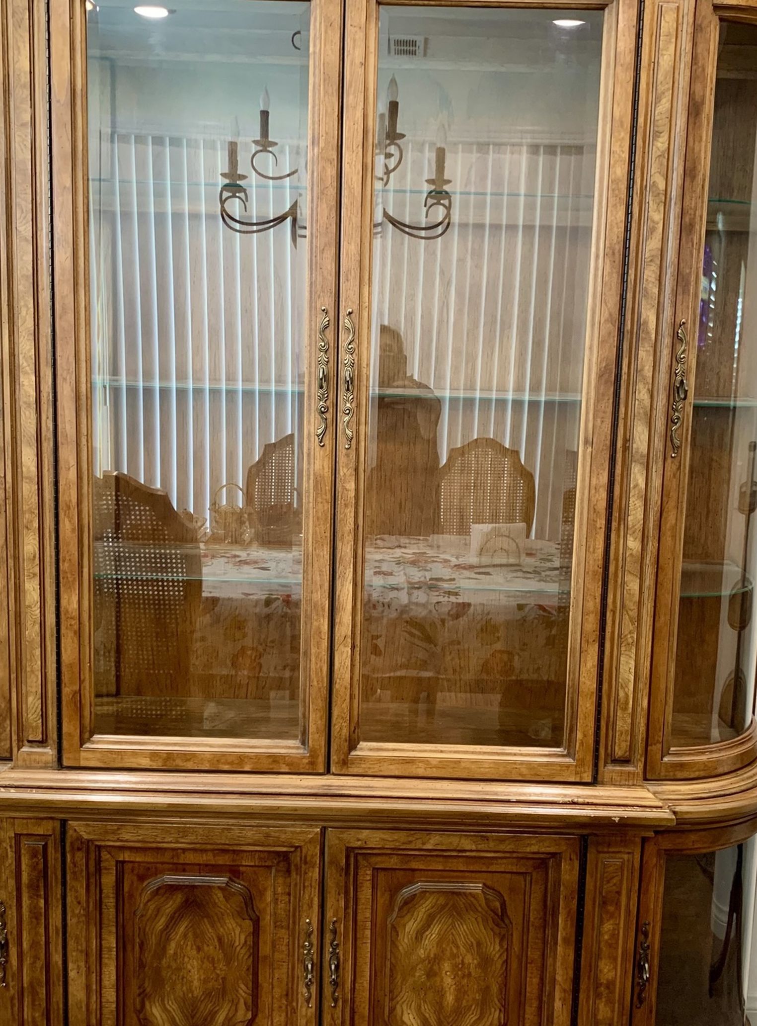 Dinning Set - Antique - Wood