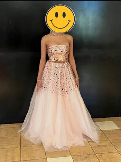 Rhinestone 2 piece Dress