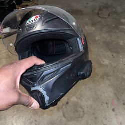 AGV XL helmet Matt black