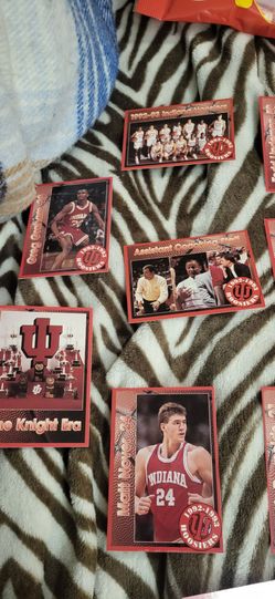 92-93 Indiana Hoosiers Basketball Card Set