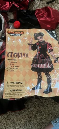 Spooky clown