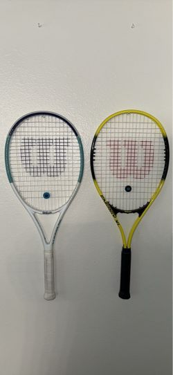 Two Wilson Tennis Rackets