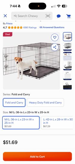 Medium/Large Dog Crate