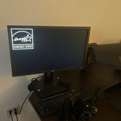 Acer Monitor , Key Board , Mouse And Speakers 