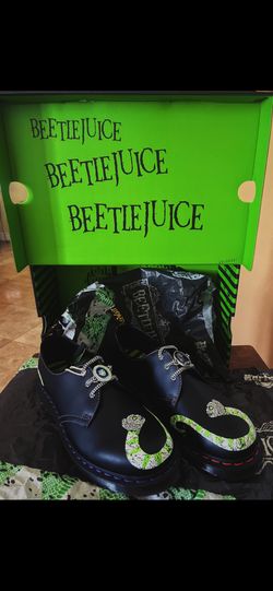 Beetlejuice Dr Martens Sz 9