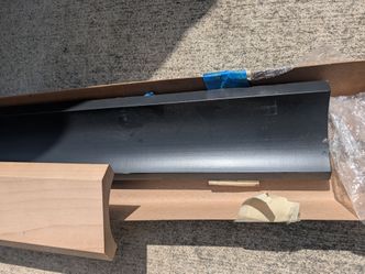 Black kitchen cabinet trim