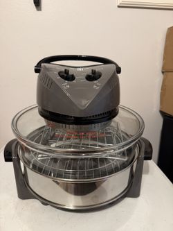 Robert Irvine RIG00010 Convection Roaster Oven 1300W Open Box No Box Manual