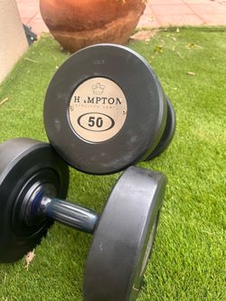 HAMPTON URETHANE DUMBBELLS WEIGHTS