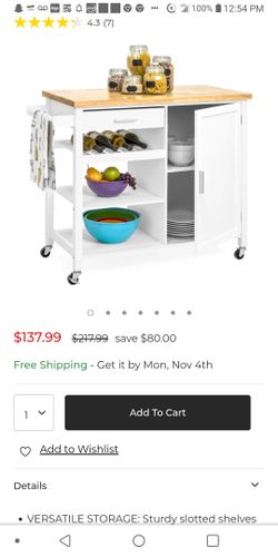 Mobile Kitchen Island