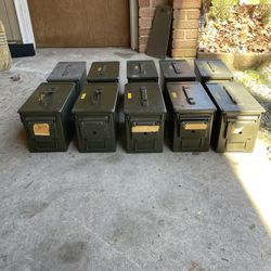 Metal Ammunition Boxes 
