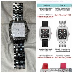 Michele Diamond Watch 