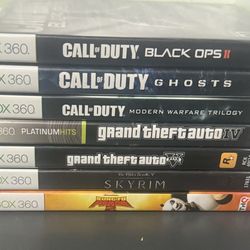 Xbox 360 lot 7 games ( best offer )