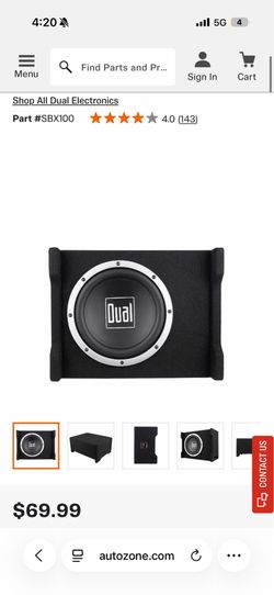 10 inch dual subwoofer