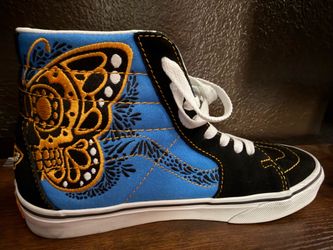 Dia de Los Muertos Vans