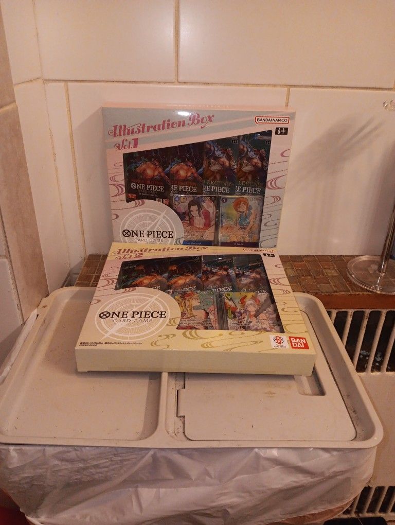 Bandai One Piece Illustration Box Vol.1 & Vol.2