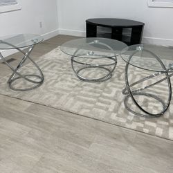 3 Piece Coffee/Side Tables