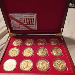 Coins  Chinese Zodiac Set