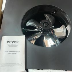 Solar Roof Exhaust Fan