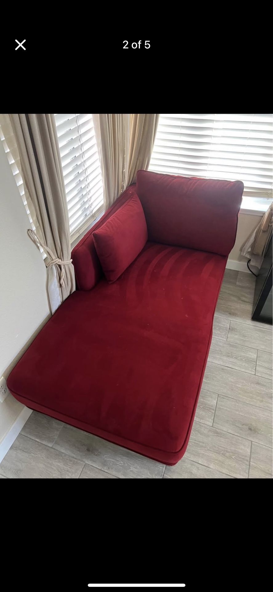 Small Red Couch