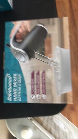 Hand mixer
