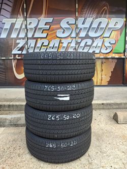 SET 265/50/20. BRIDGESTONE ECOPIA.