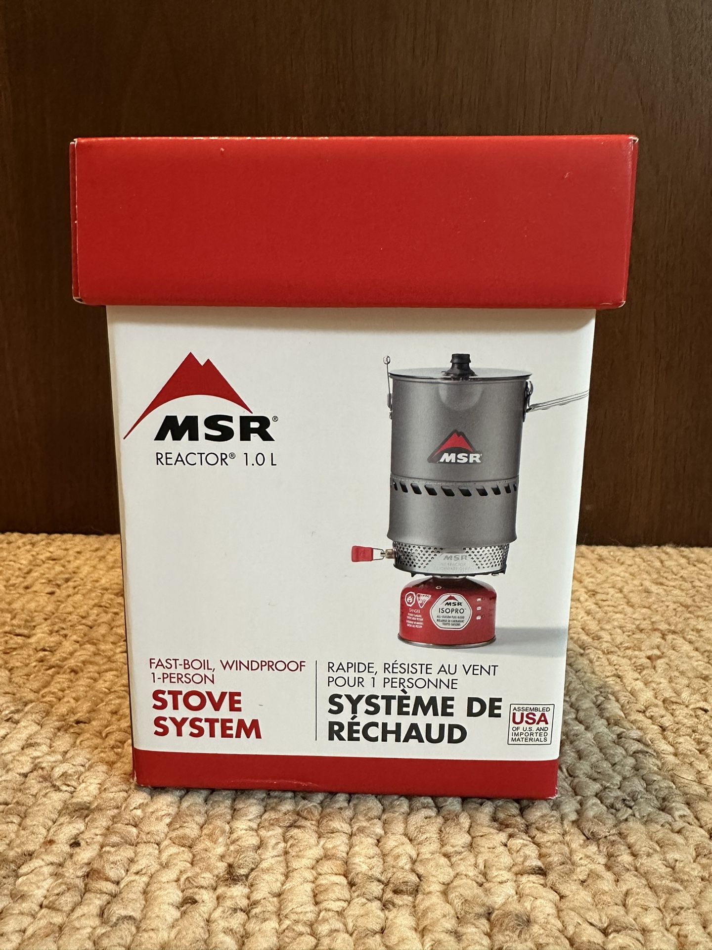 MSR Reactor 1.0 Liter Stove New