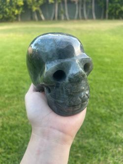 Labradorite Skull