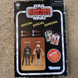 Kenner Star Wars 2-pack Action Figures (Zuckuss & 4-Lom)