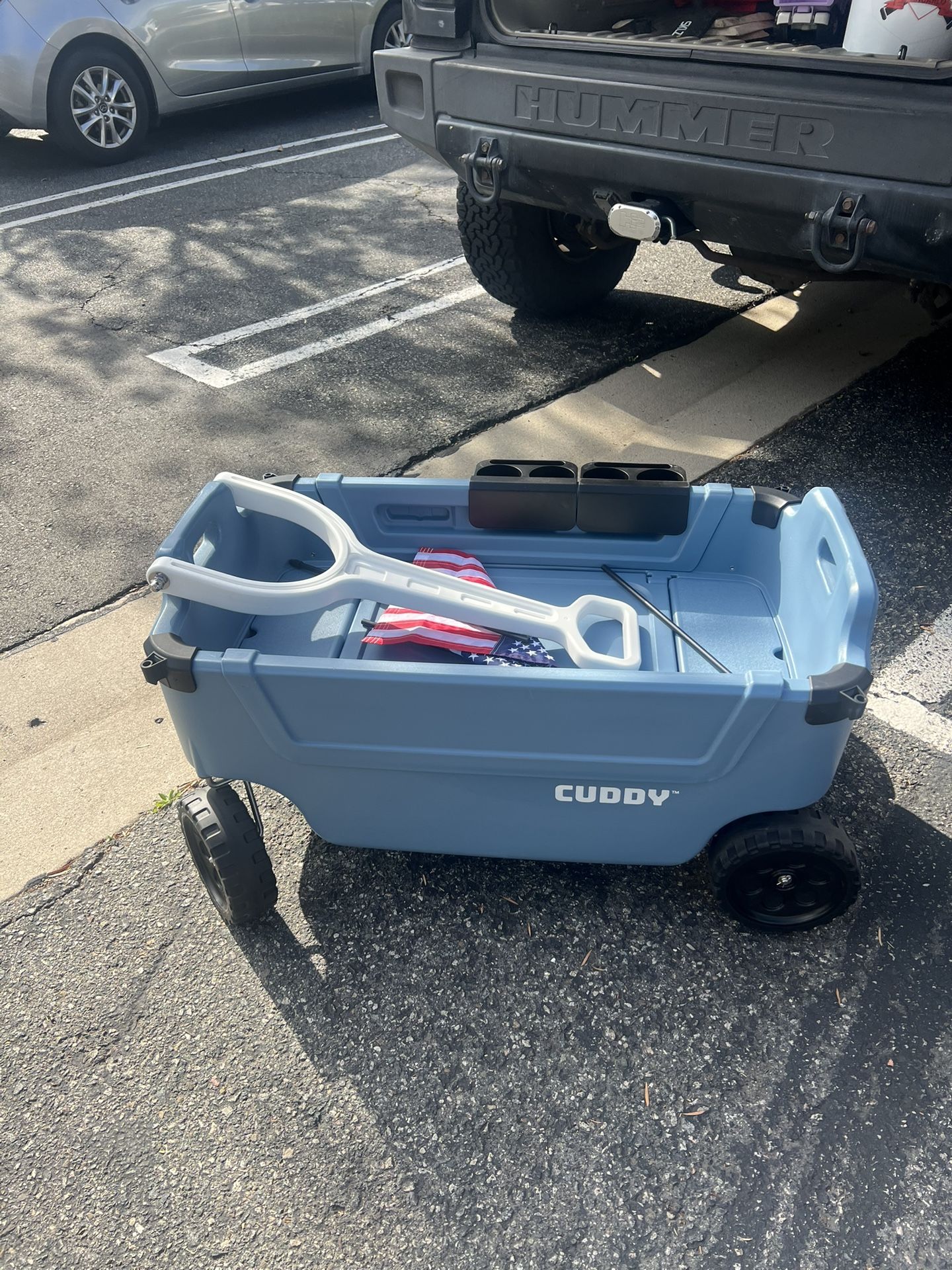 Cuddy Wagon And Cooler Used Once
