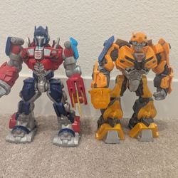 Transformer Action Figures, Lights And Sound