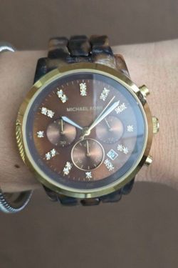 Women’s Michael Kors Tortoise Shell Watch MK5038