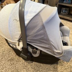 Nuna Pipa Rx Infant Car Seat + Travel Bag