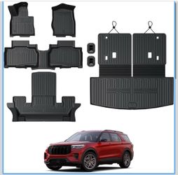 Floor Mats for 2020-2026 Ford Explorer 6-Seat
