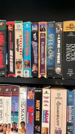 VHS VCR Bundle Lot $25 For All