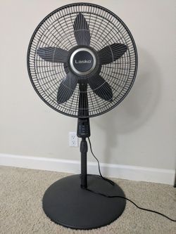 Lasko fan with timer, remote, temperature control for Sale in Sunnyvale, CA  - OfferUp