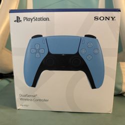 Blue PS5 Dual sense Controller